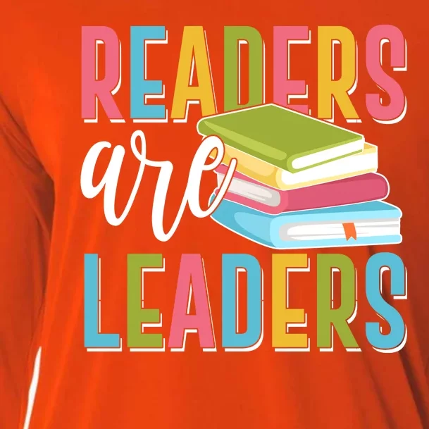 Readers Are Leaders Book Lover Cooling Performance Long Sleeve Crew