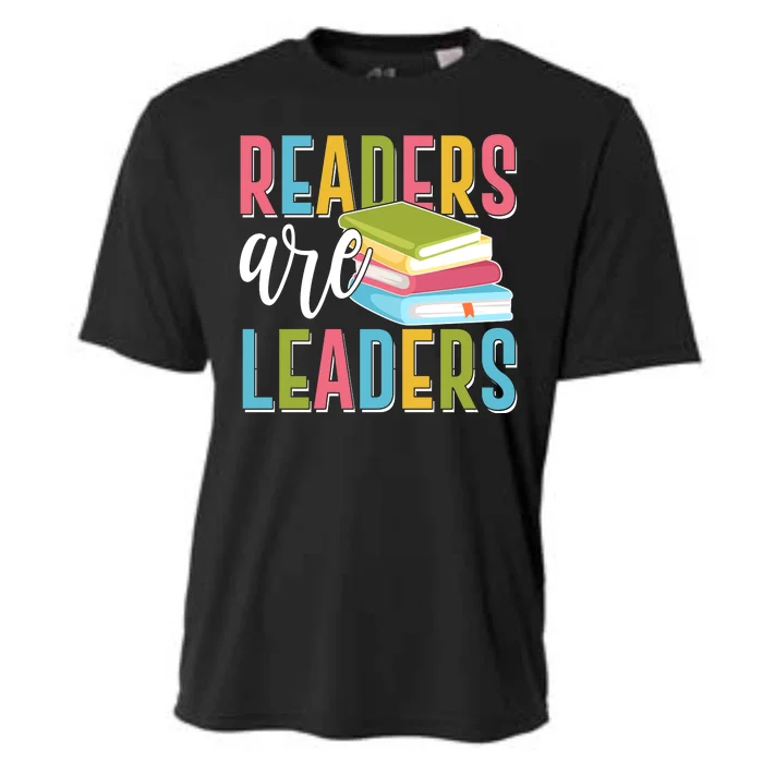 Readers Are Leaders Book Lover Cooling Performance Crew T-Shirt