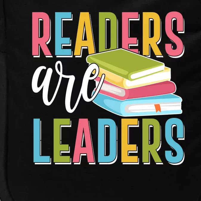 Readers Are Leaders Book Lover Impact Tech Backpack