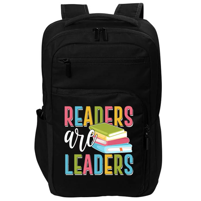 Readers Are Leaders Book Lover Impact Tech Backpack