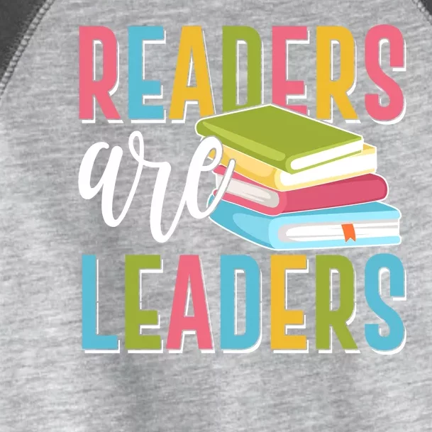 Readers Are Leaders Book Lover Toddler Fine Jersey T-Shirt