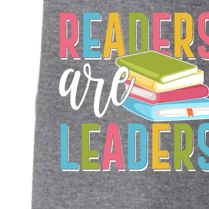 Readers Are Leaders Book Lover Doggie 3-End Fleece Hoodie