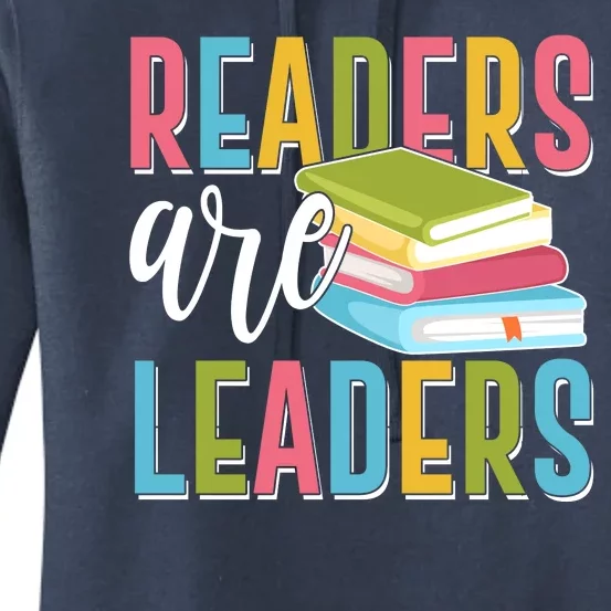 Readers Are Leaders Book Lover Women's Pullover Hoodie