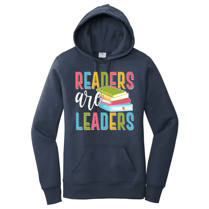 Readers Are Leaders Book Lover Women's Pullover Hoodie