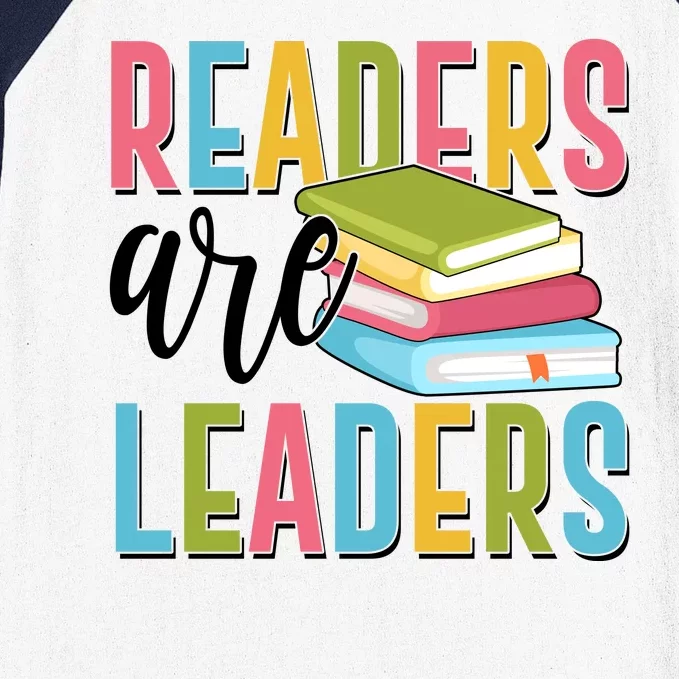 Readers Are Leaders Book Lover Baseball Sleeve Shirt