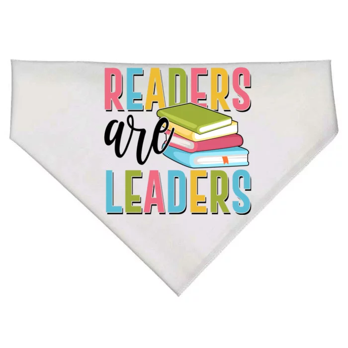 Readers Are Leaders Book Lover USA-Made Doggie Bandana