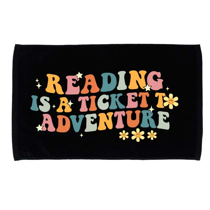 Reading Adventure Library Student Teacher Book Librarians Microfiber Hand Towel