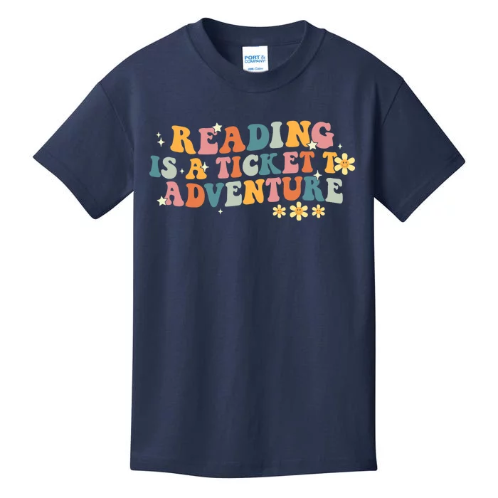 Reading Adventure Library Student Teacher Book Librarians Kids T-Shirt