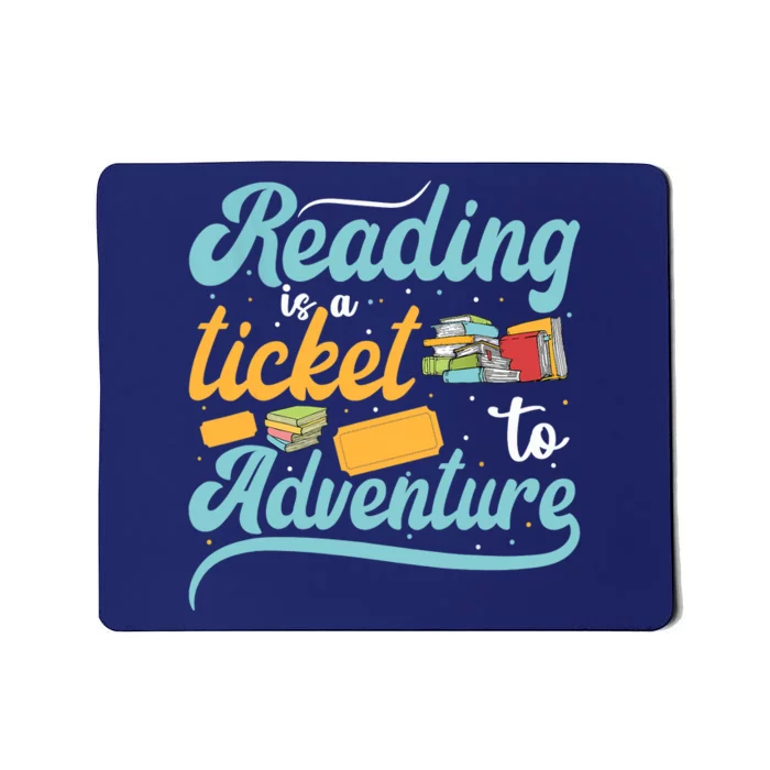 Reading Adventure Library Student Teacher Book Mousepad