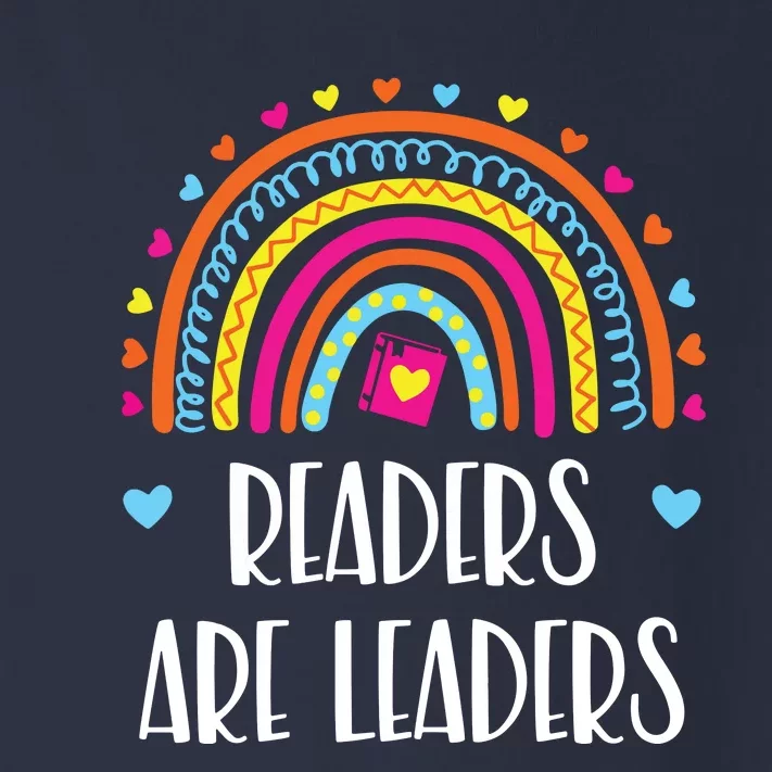 Readers Are Leaders Rainbow Book Lovers Toddler Long Sleeve Shirt