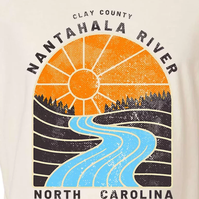 Rivers And Lakes Of Nc Nantahala River Garment-Dyed Women's Muscle Tee