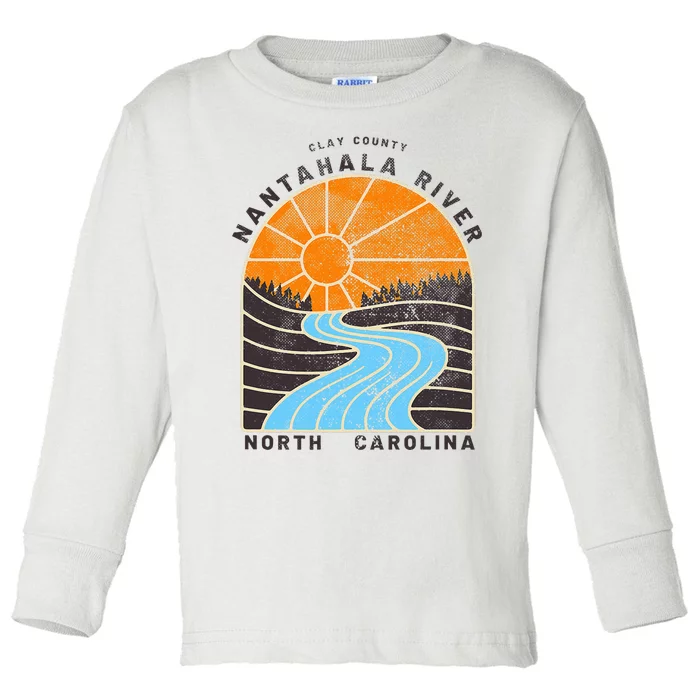 Rivers And Lakes Of Nc Nantahala River Toddler Long Sleeve Shirt