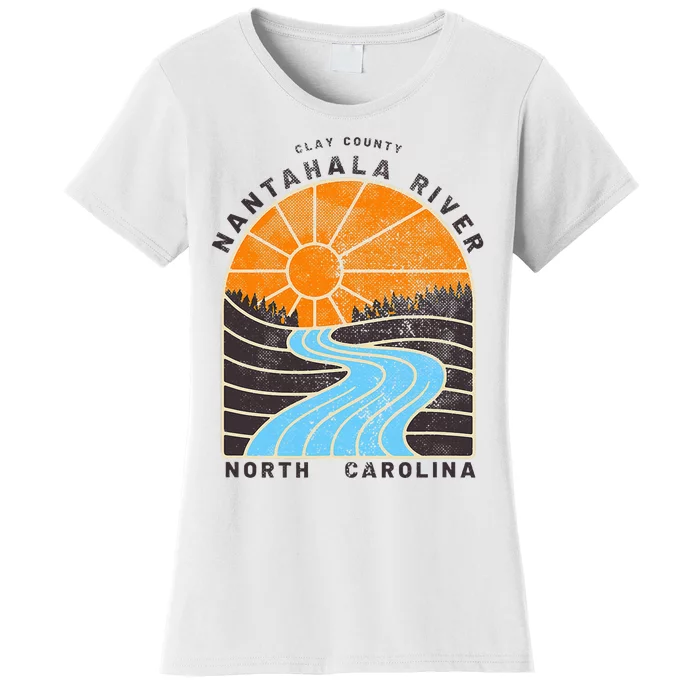 Rivers And Lakes Of Nc Nantahala River Women's T-Shirt