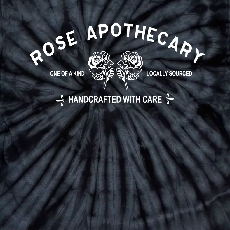 Rose Apothecary Locally Sourced Hand Crafted With Care Tie-Dye T-Shirt