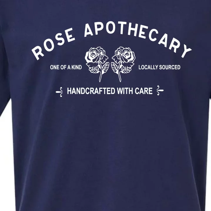 Rose Apothecary Locally Sourced Hand Crafted With Care Sueded Cloud Jersey T-Shirt