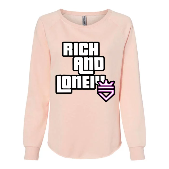 Rich And Lonely Rnl Wasted Miami Womens California Wash Sweatshirt