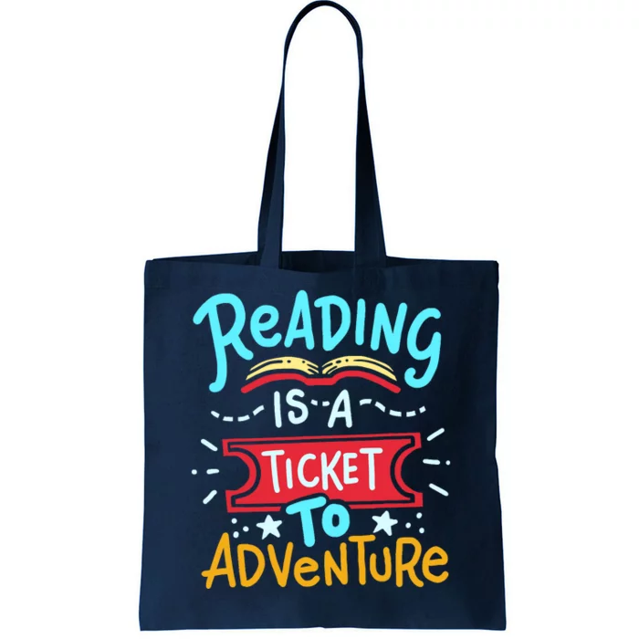 Reading Adventure Library Student Teacher Book Tote Bag