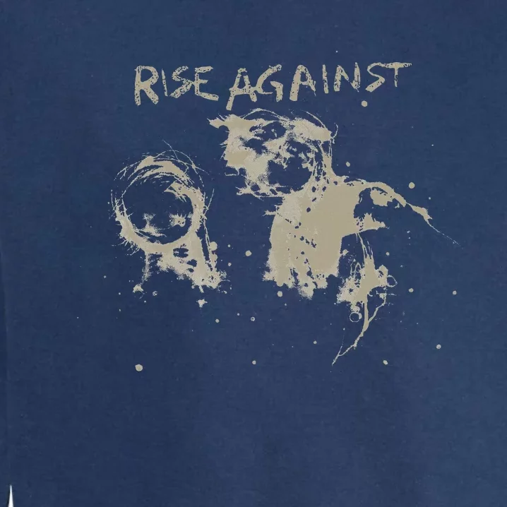 Rise Against Merchandise Sufferer & The Witness Garment-Dyed Sweatshirt