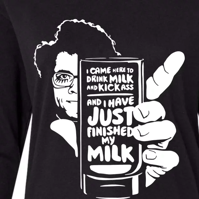 Richard Ayoade Maurice Moss Womens Cotton Relaxed Long Sleeve T-Shirt