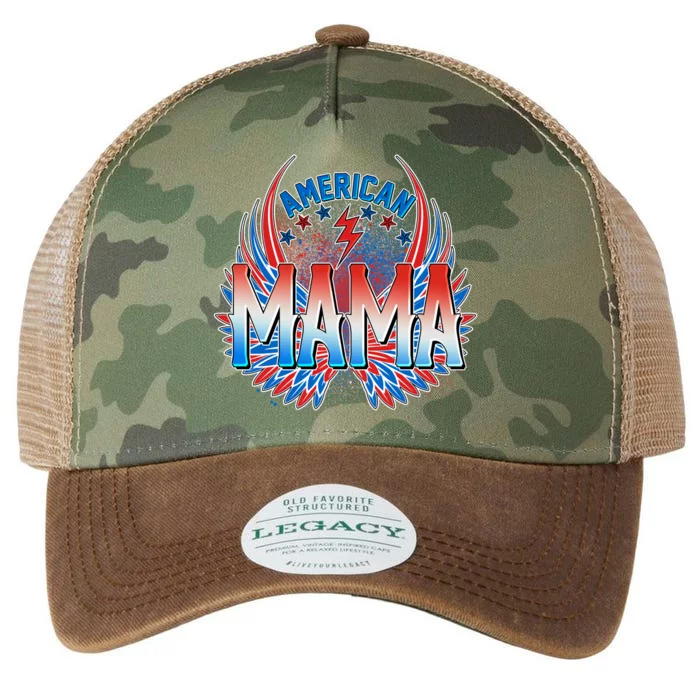 Rocker American Mama Legacy Tie Dye Trucker Hat