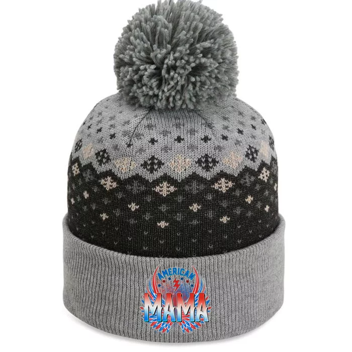 Rocker American Mama The Baniff Cuffed Pom Beanie