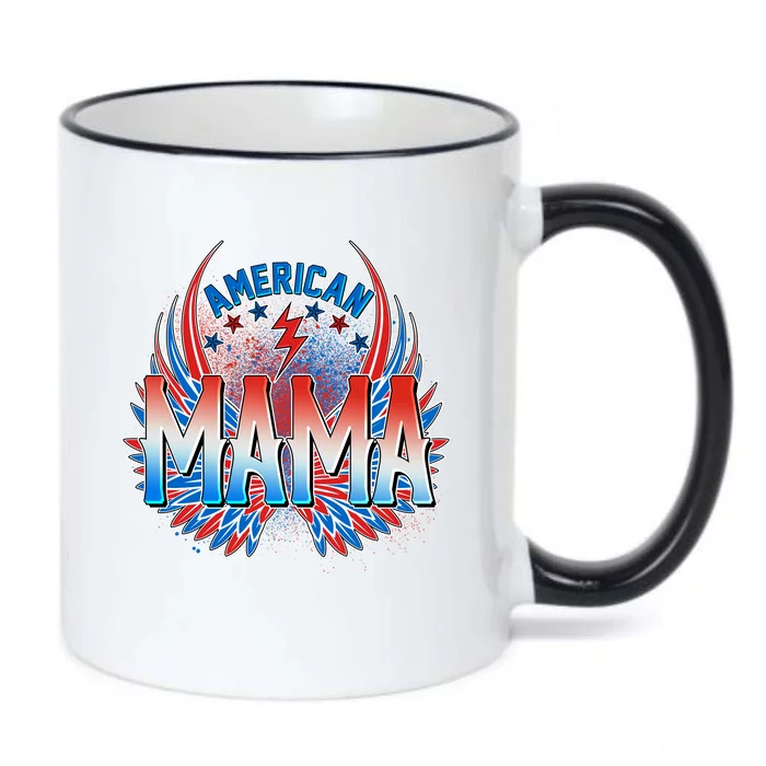 Rocker American Mama Black Color Changing Mug