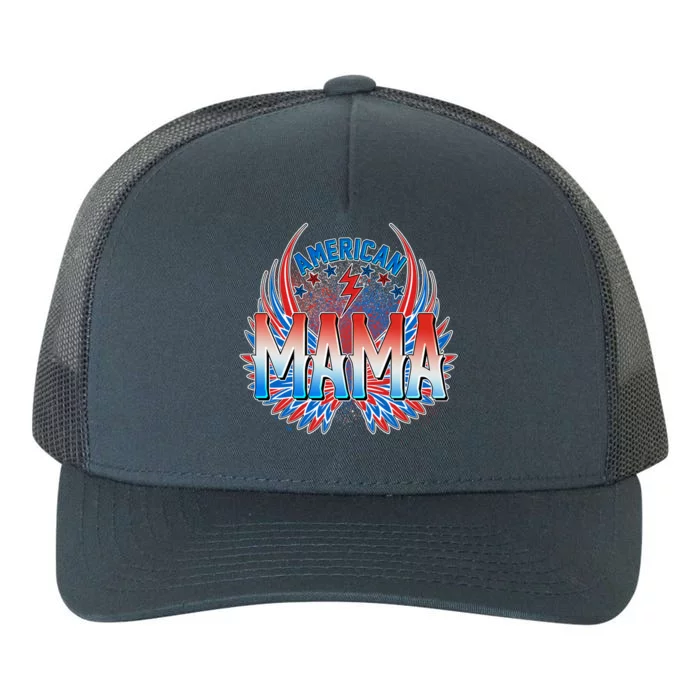 Rocker American Mama Yupoong Adult 5-Panel Trucker Hat