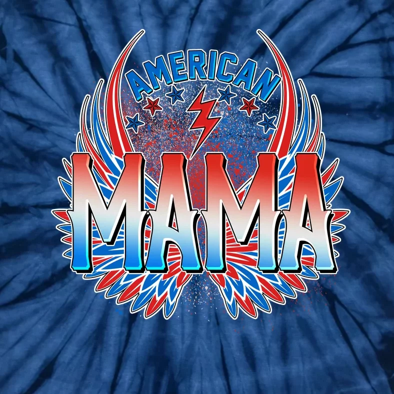 Rocker American Mama Tie-Dye T-Shirt