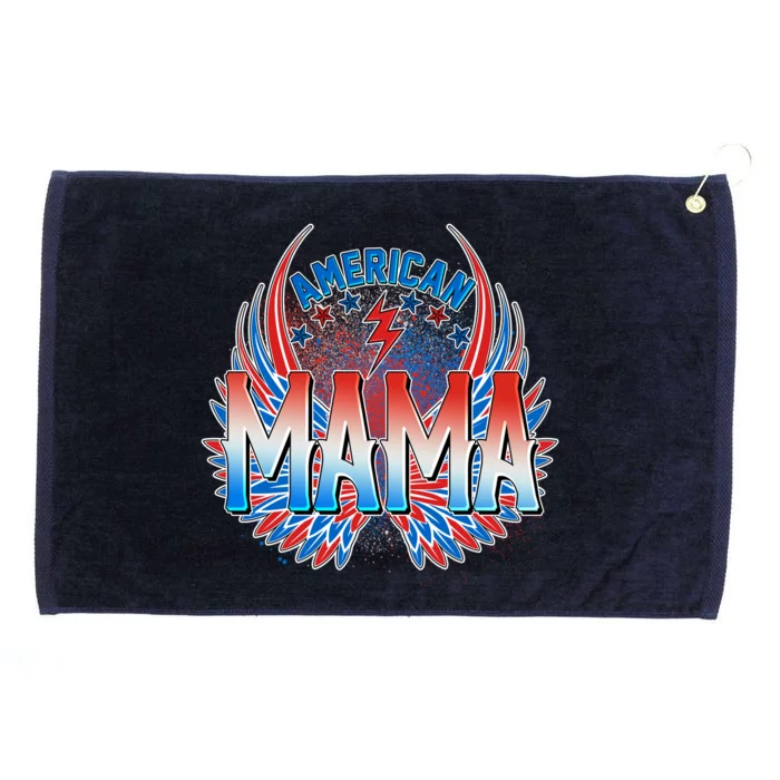 Rocker American Mama Grommeted Golf Towel