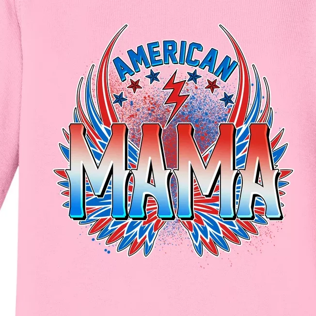 Rocker American Mama Baby Long Sleeve Bodysuit