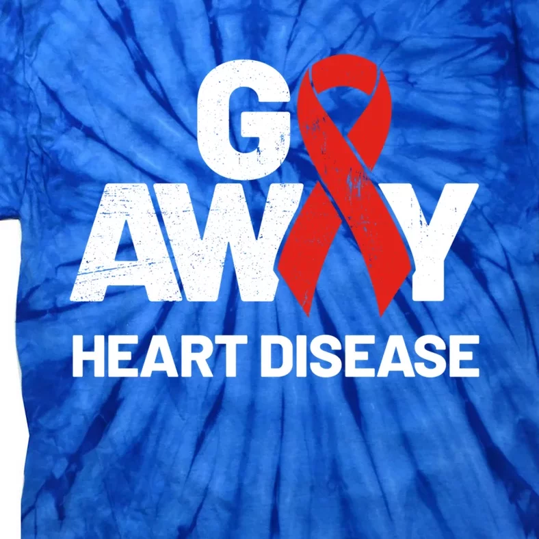 Red Awareness Month Funny Gift And Heart Disease Funny Gift Tie-Dye T-Shirt