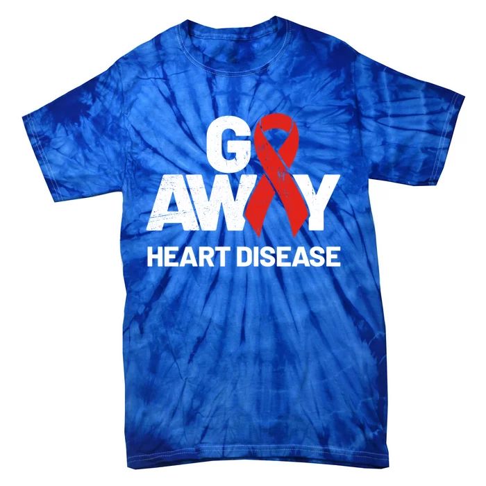 Red Awareness Month Funny Gift And Heart Disease Funny Gift Tie-Dye T-Shirt