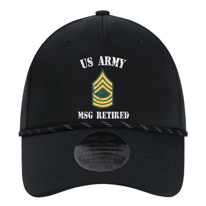 Retired Army Master Sergeant Military Veteran Performance The Dyno Cap