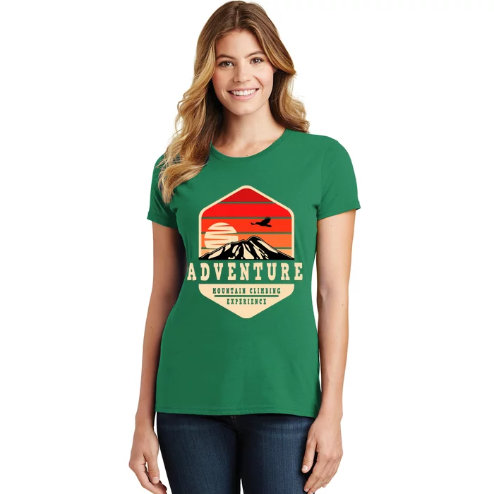 Retro Adventure Mountain Women's T-Shirt