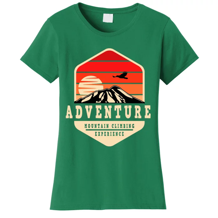 Retro Adventure Mountain Women's T-Shirt