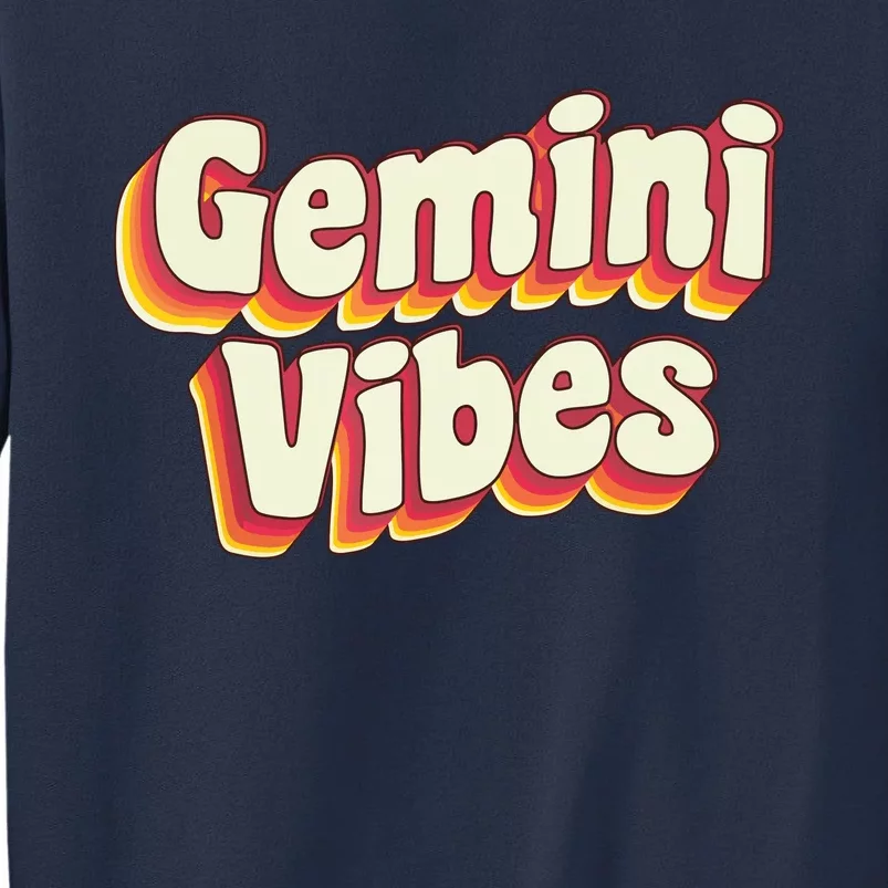 Retro Astrology May Or June Birthday Zodiac Sign Gemini Sweatshirt