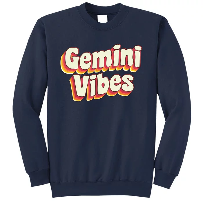 Retro Astrology May Or June Birthday Zodiac Sign Gemini Sweatshirt