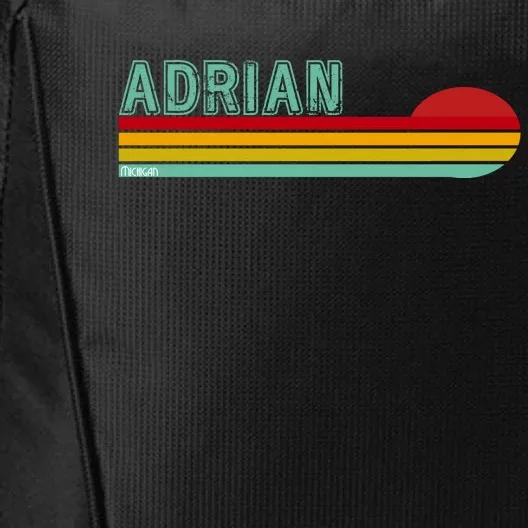 Retro Adrian Michigan City Backpack