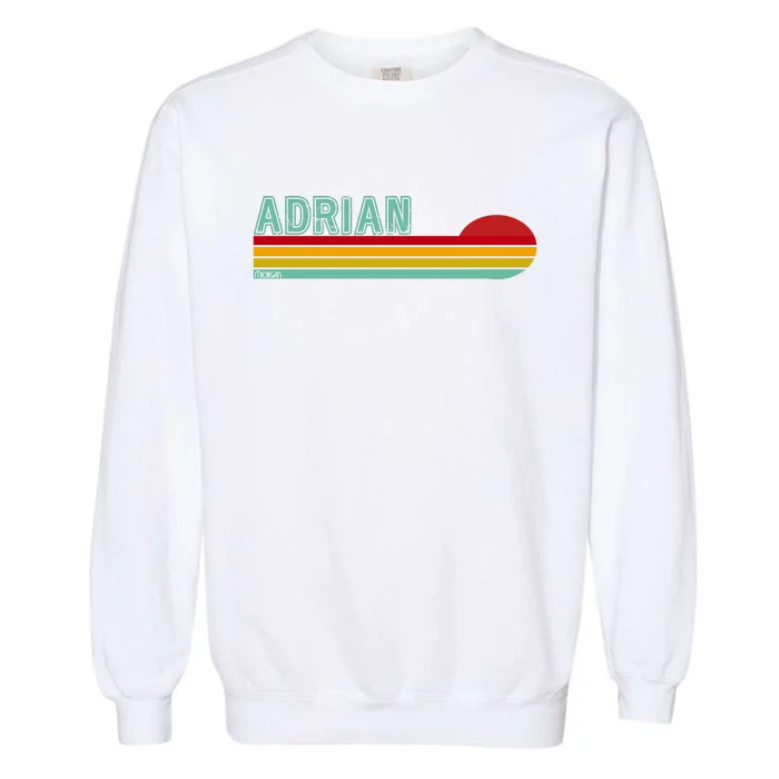 Retro Adrian Michigan Garment-Dyed Sweatshirt