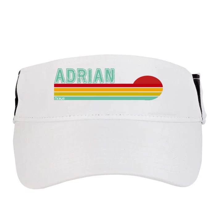 Retro Adrian Michigan Adult Drive Performance Visor