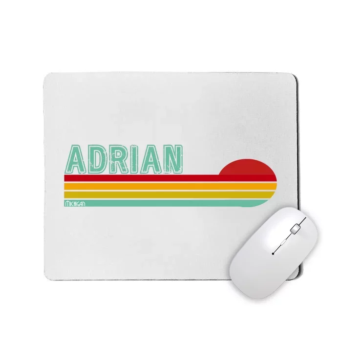 Retro Adrian Michigan Mousepad