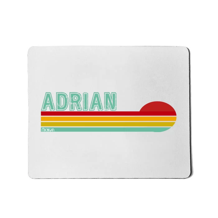 Retro Adrian Michigan Mousepad