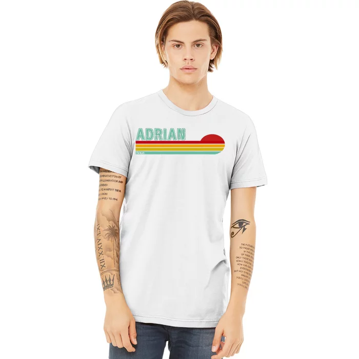 Retro Adrian Michigan Premium T-Shirt