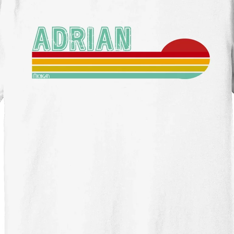 Retro Adrian Michigan Premium T-Shirt