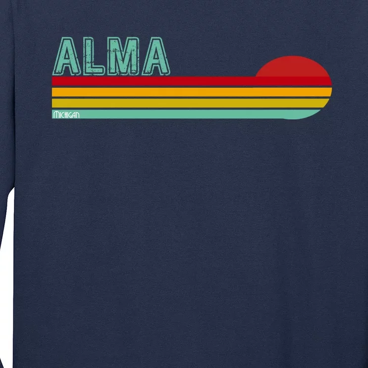 Retro Alma Michigan Long Sleeve Shirt