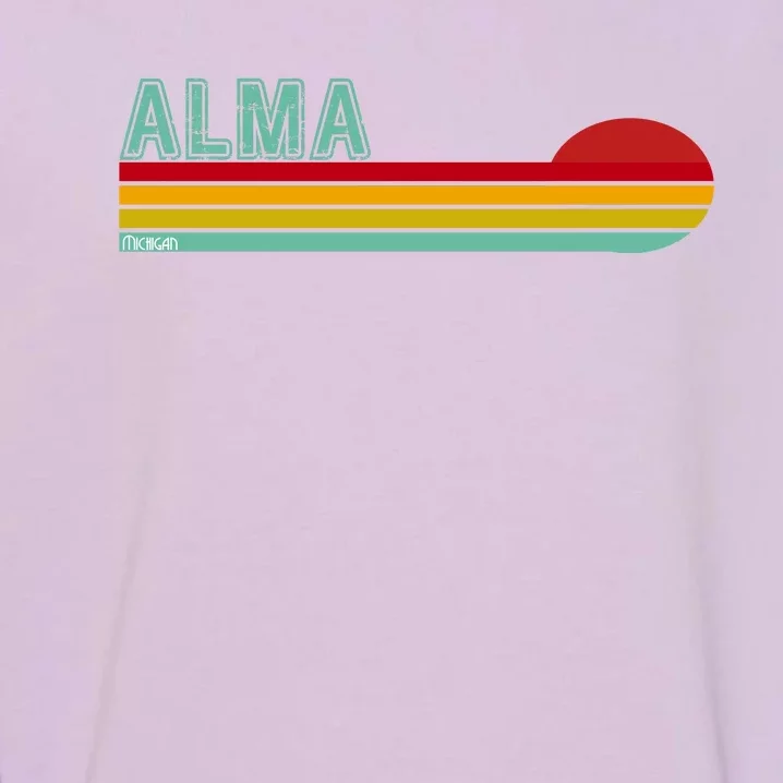 Retro Alma Michigan Garment-Dyed Sweatshirt