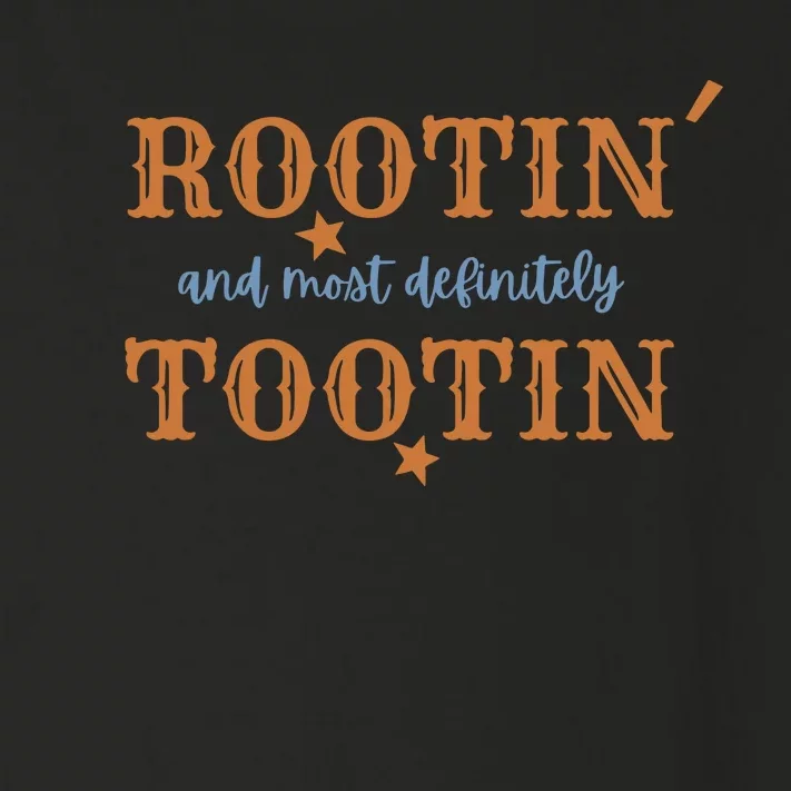 Rootin And Most Definitely Tootin Cowboy Toddler Long Sleeve Shirt