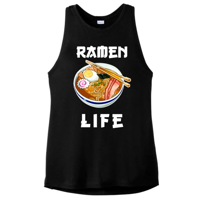 Ramen Life Ladies Tri-Blend Wicking Tank