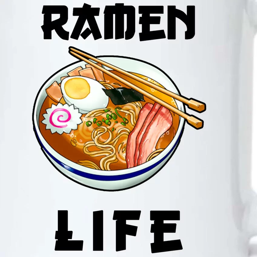 Ramen Life Black Color Changing Mug