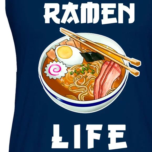 Ramen Life Ladies Essential Flowy Tank